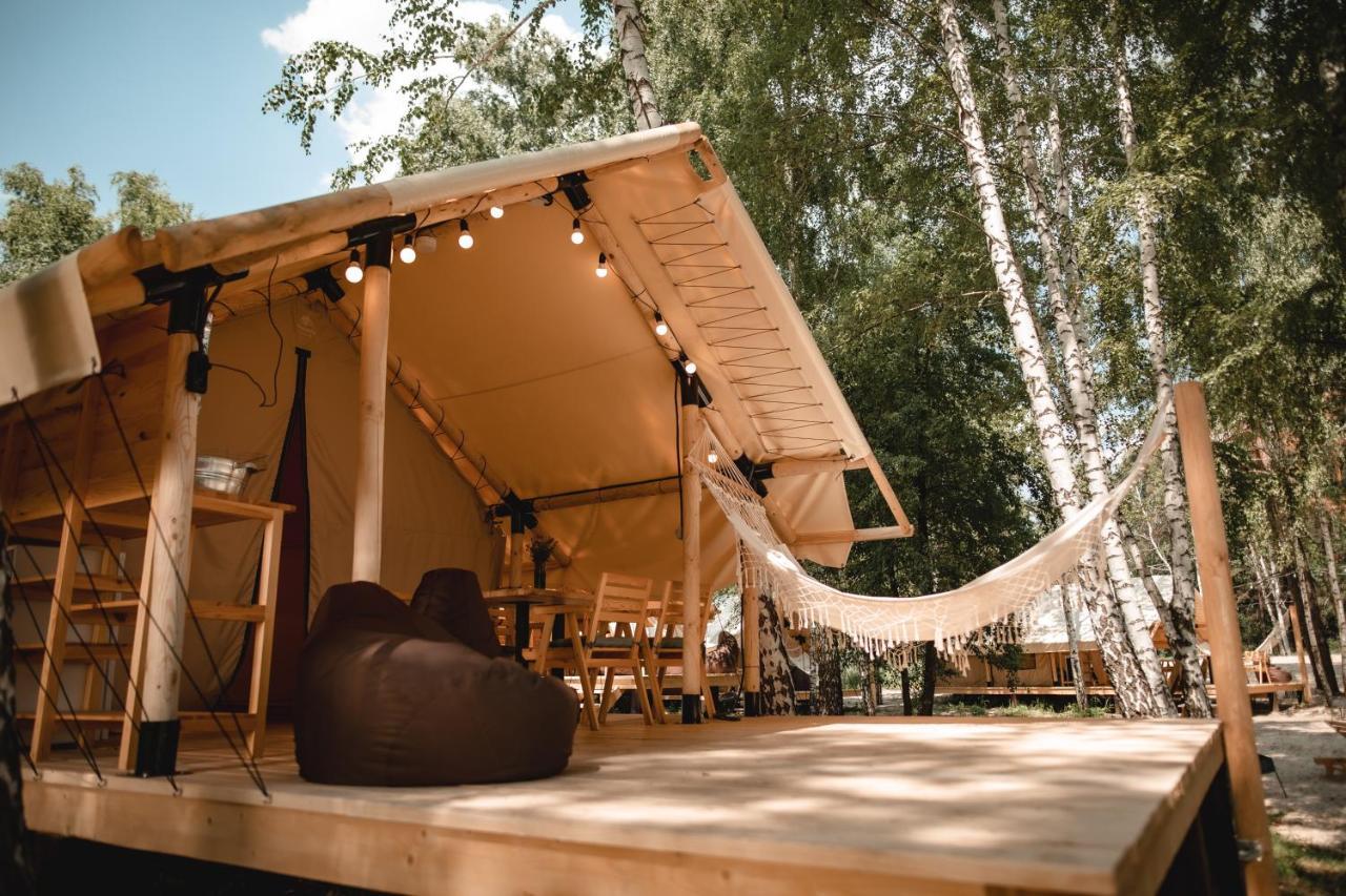 Glamping Mandra Kanev Hotell Leplyavo Exteriör bild