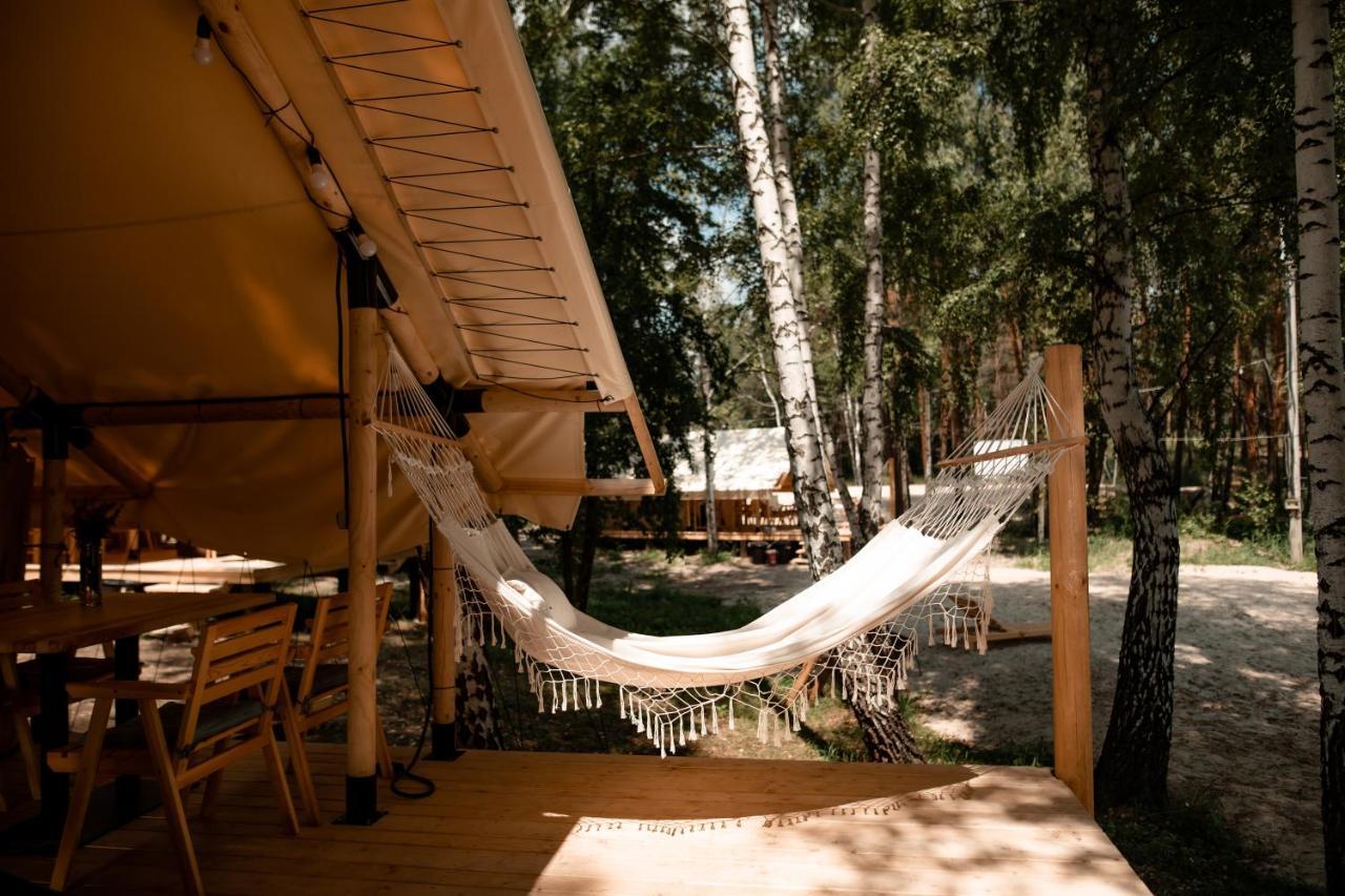 Glamping Mandra Kanev Hotell Leplyavo Exteriör bild
