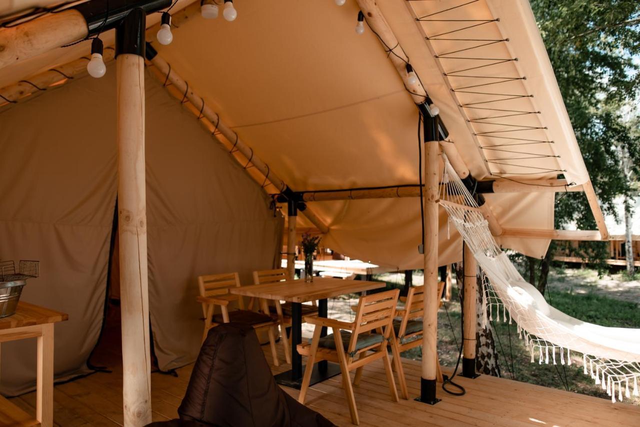 Glamping Mandra Kanev Hotell Leplyavo Exteriör bild