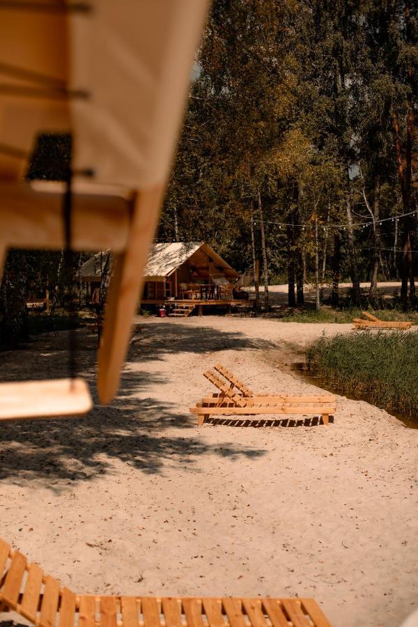 Glamping Mandra Kanev Hotell Leplyavo Exteriör bild